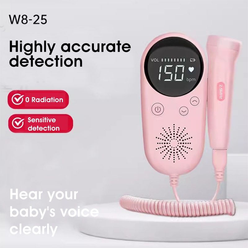 Britzgo Doppler Fetal Heart Rate Monitor Pregnancy Heartbeat Detector