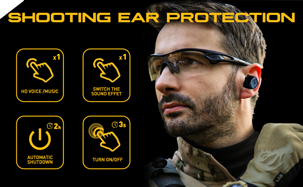 EARMOR M20T Electronic Hearing Protection With Bluetooth Earplugs IPSC - Image 6