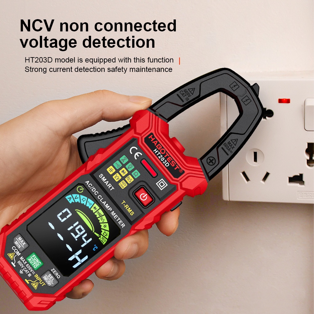 Clamp Meter Digital 600A HABOTEST HT203D - Image 5
