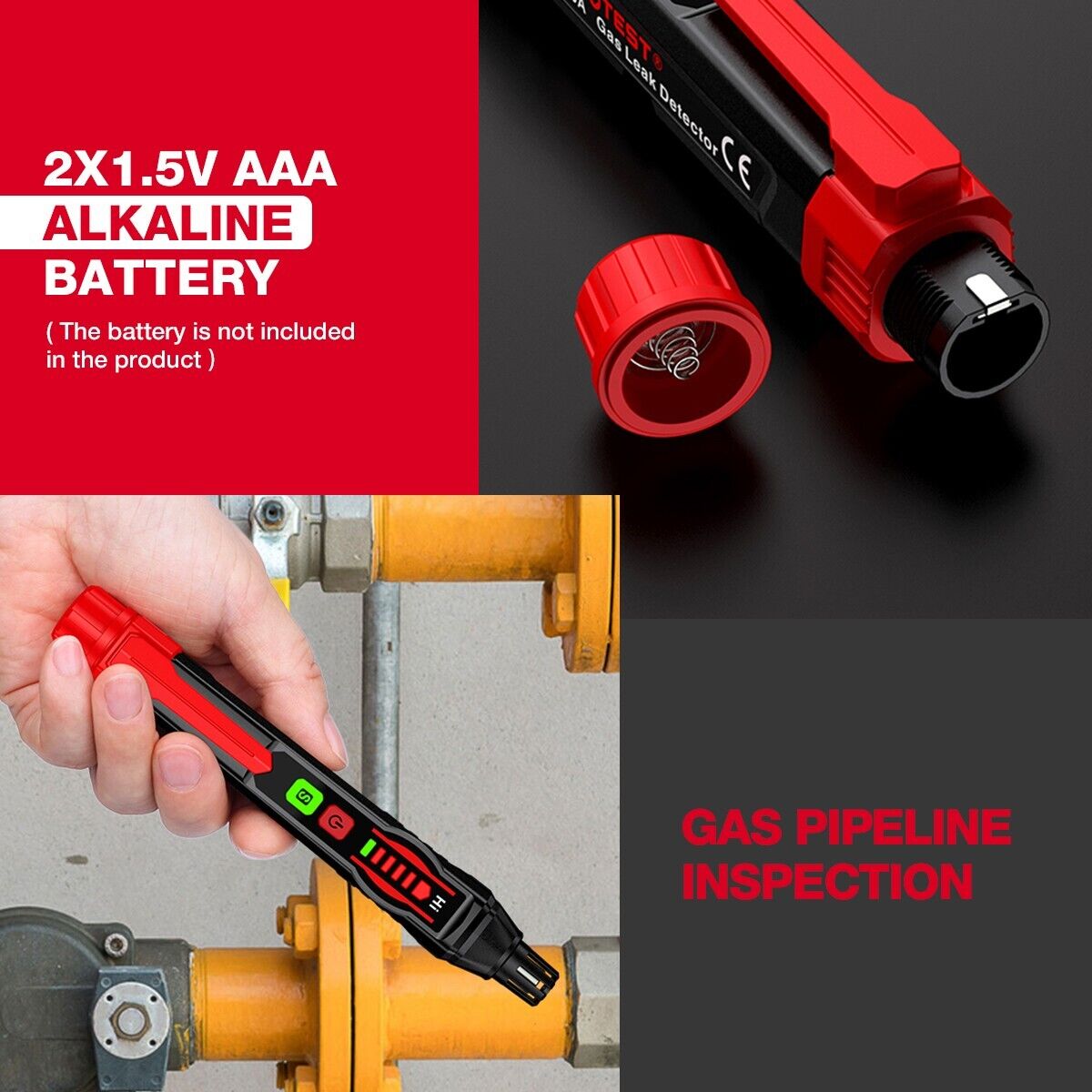 Gas Leak Detector Portable HABOTEST HT59A - Image 8
