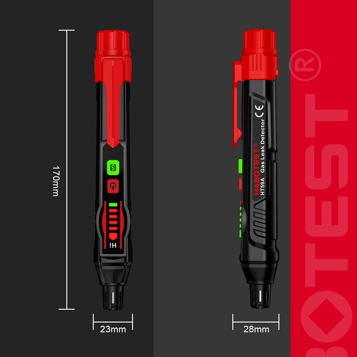 Gas Leak Detector Portable HABOTEST HT59A - Image 3