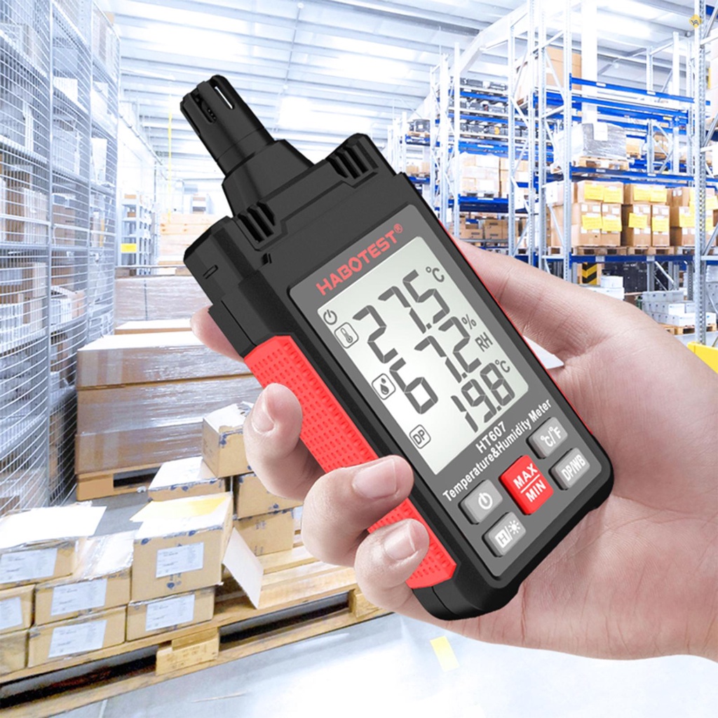 Temperature & Humidity Meter HABOTEST HT607 - Image 3