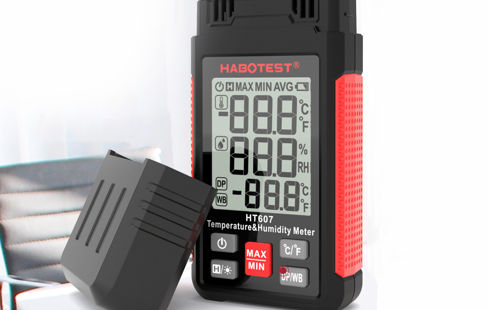 Temperature & Humidity Meter HABOTEST HT607 - Image 6