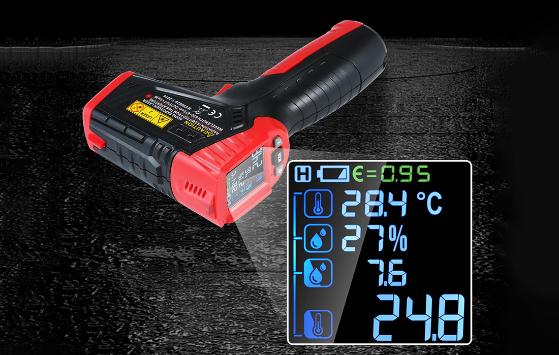 Digital Infrared Thermometer HABOTEST HT651D - Image 4