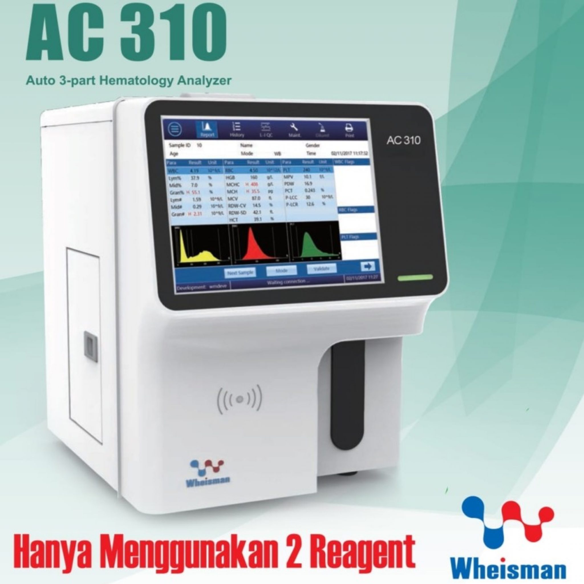 Jual Hematology Analyzer Chemistry Analizer 3 Diff Harga Murah 2026