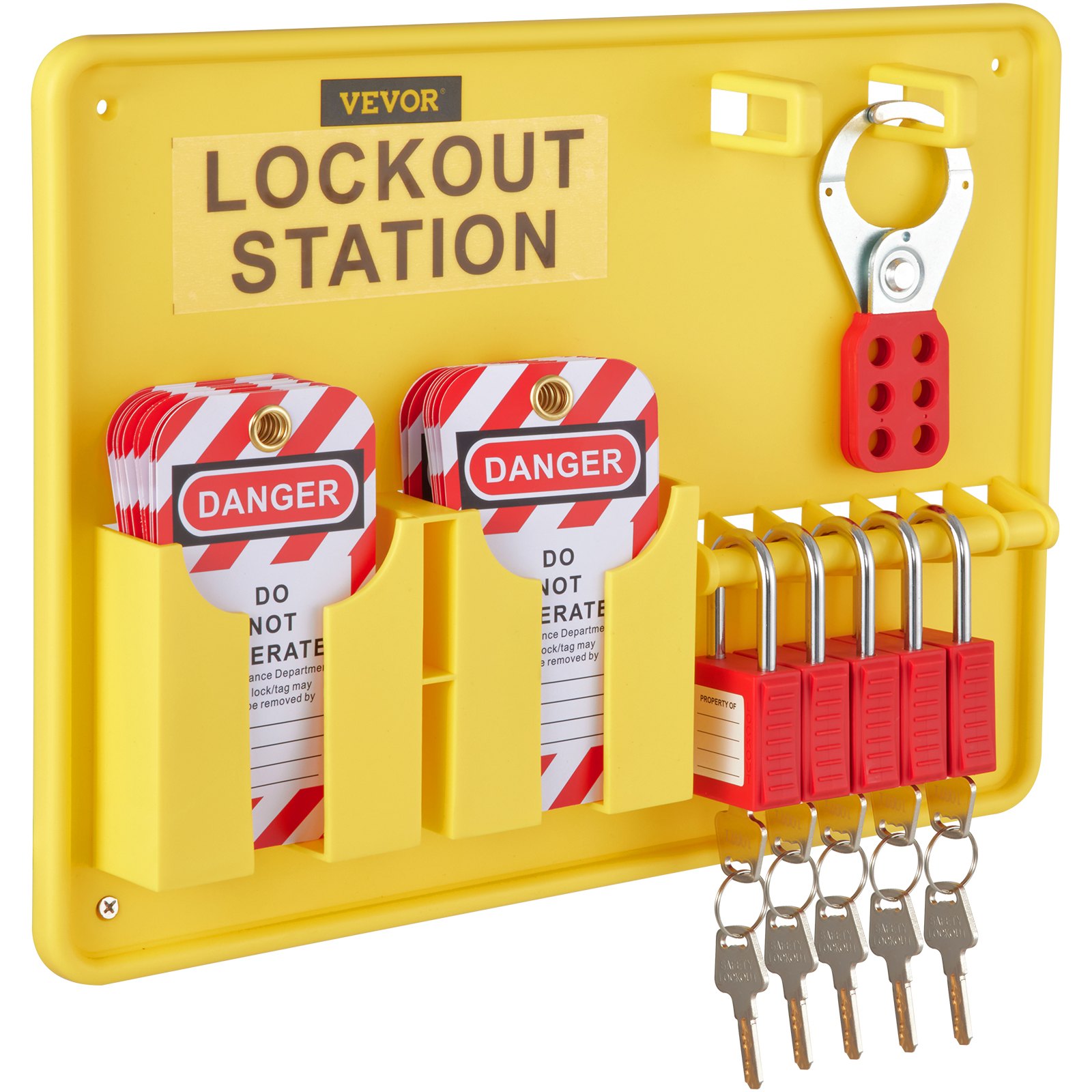 Lockout Tagout Kit/Safety Lockout Kit/Heavy Duty Lockout Toolbox Alat pengaman - Image 5
