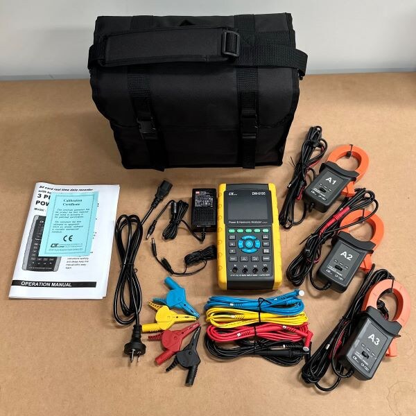 harmonic measurement Lutron DW-6195 3 Phase Power Analyzer - Image 4