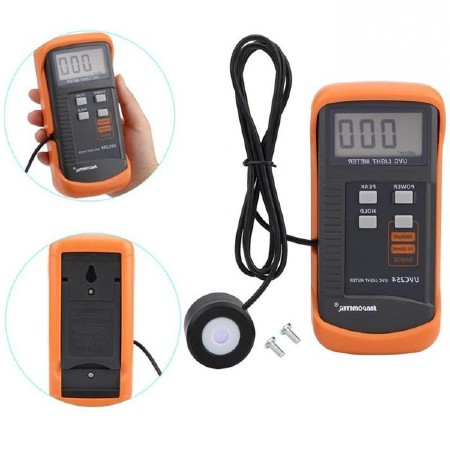 UVC Light Meter UVC254 UV meter measurement of UV radiation intensity Radiometer - Image 2