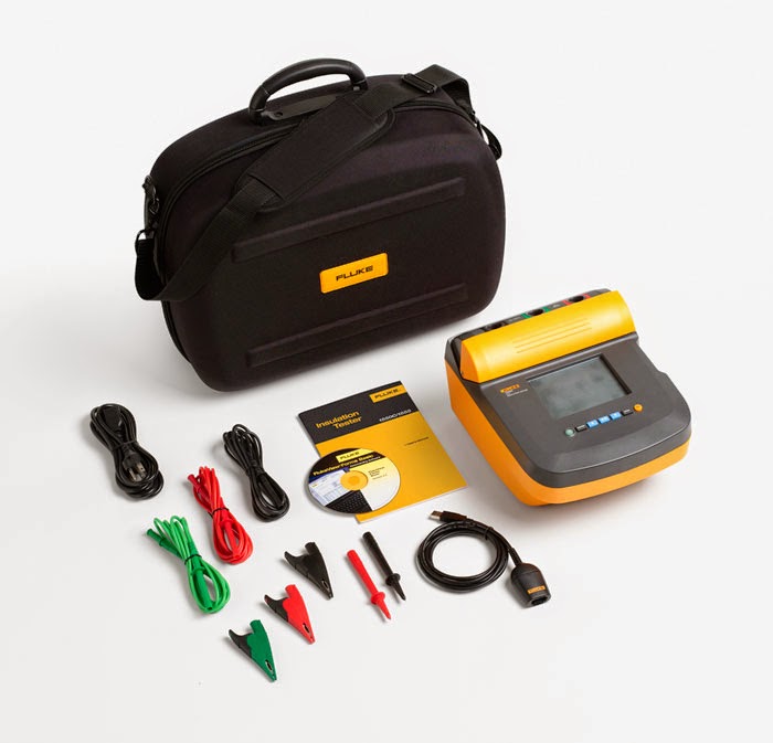 fluke 1555 insulation tester - Image 3