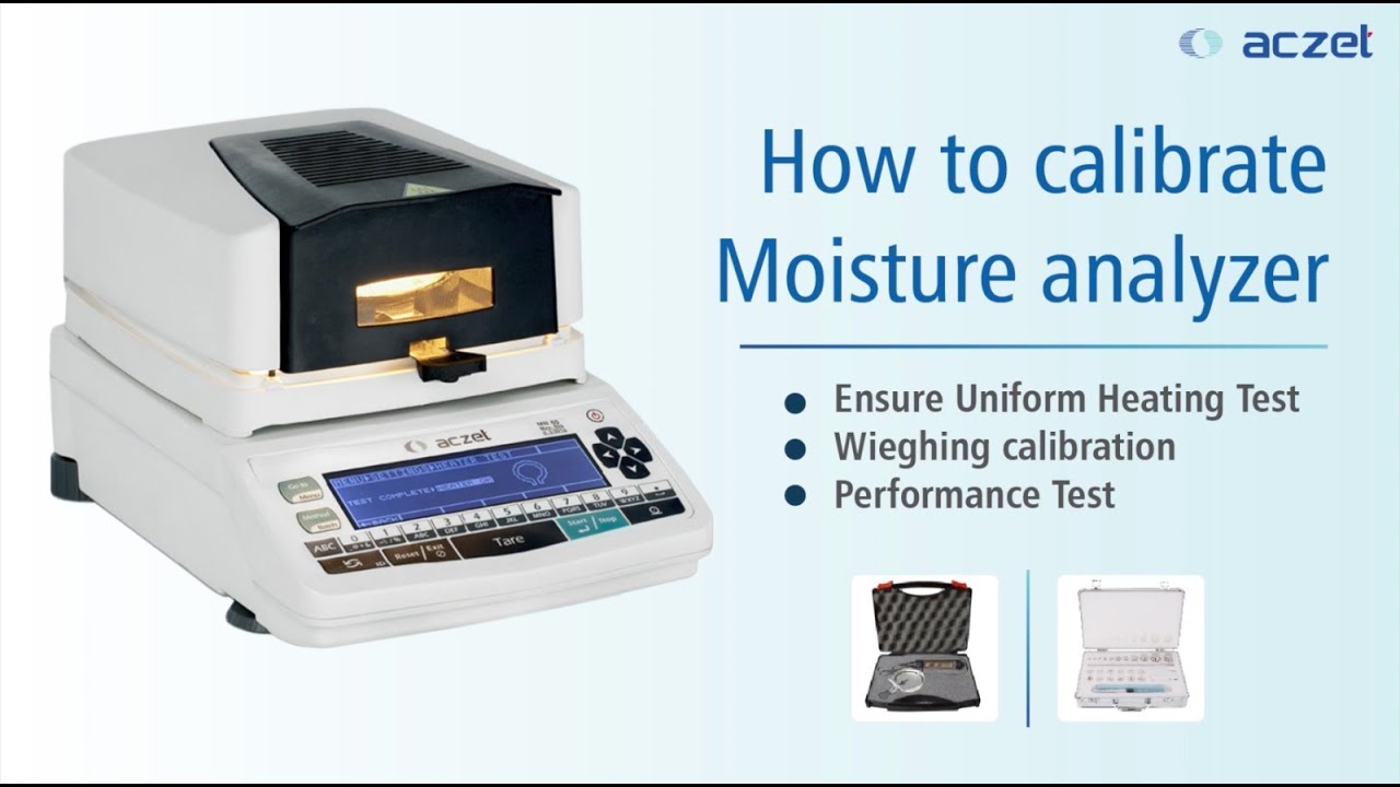 ACZET MB Series Moisture Balance MB120 - Image 2