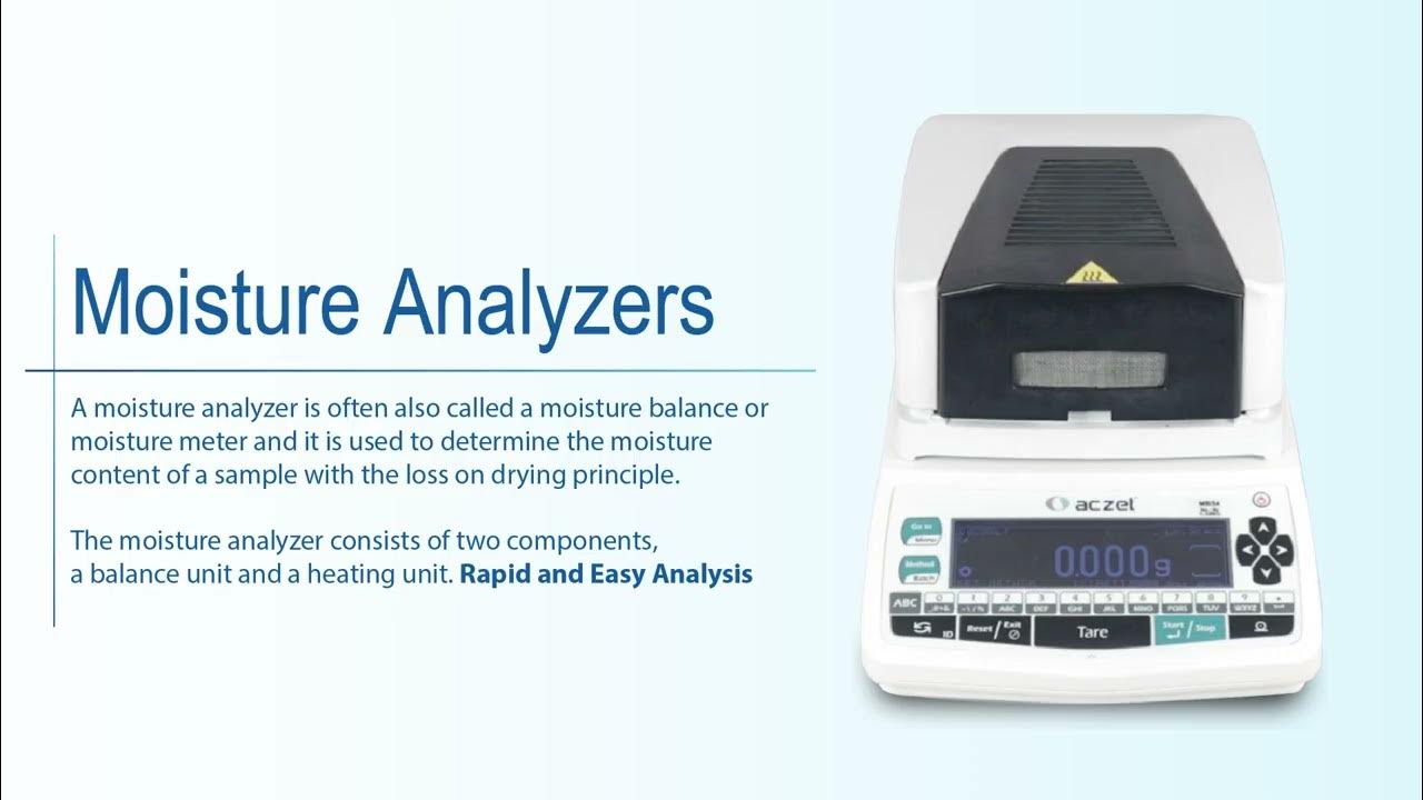 ACZET MB Series Moisture Balance MB120 - Image 3