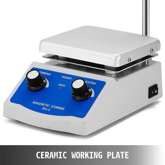 Alat Laboratorium Constant Temperature Magnetic Hot plate bahan logam - Image 3