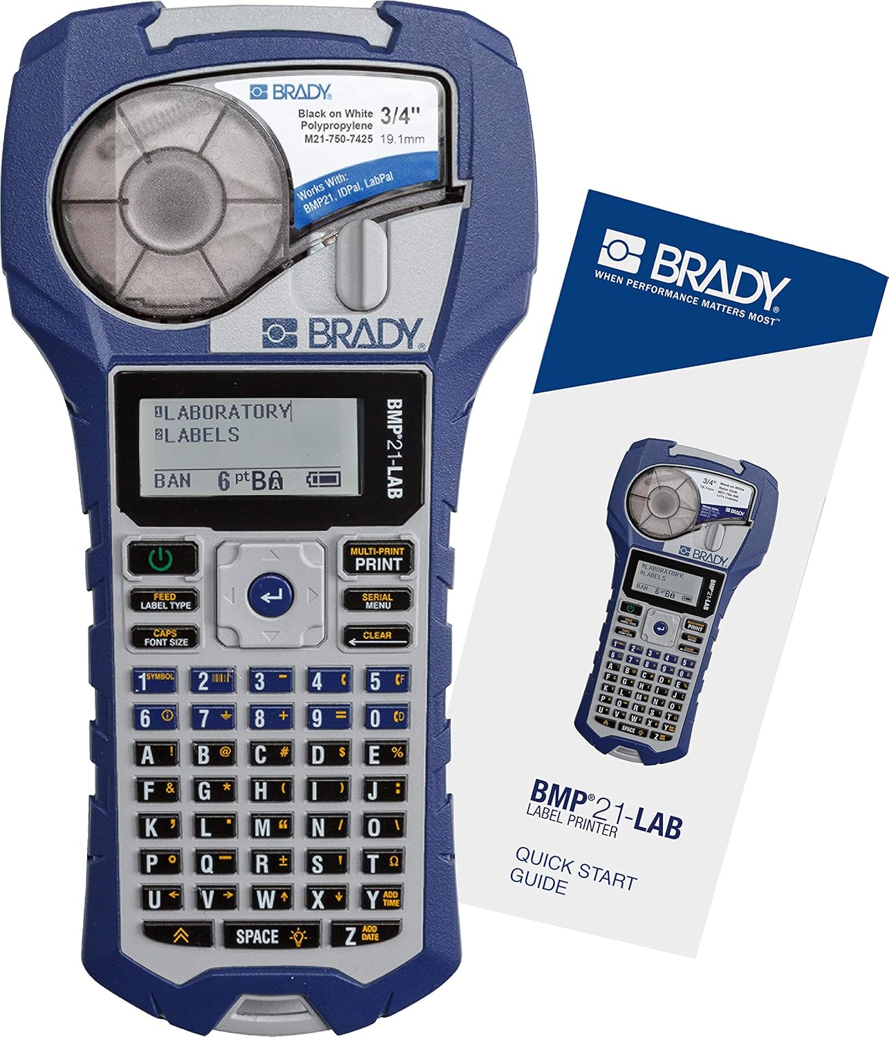 BRADY Handheld & Portable Label Printer M210LAB Healthcare - Image 2