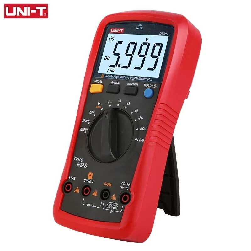 Digital Multimeter 2000V AC DC Voltmeter UNI-T UT892 - Image 4
