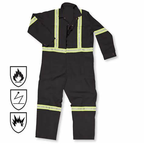 Fireman Suit Nomex Duppont Khaki NFPA 2112 Fullset Lengkap Original