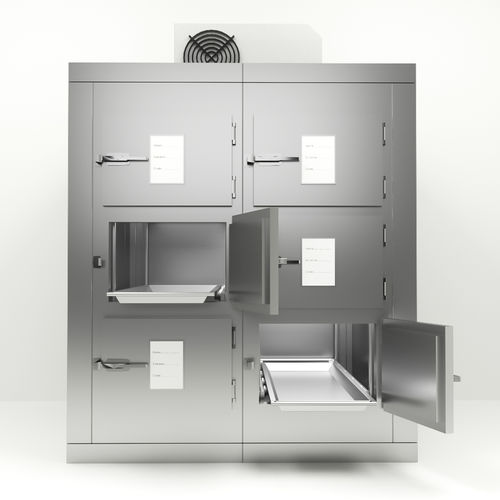 Mortuary 6 Body zer Cadaver Cabinet SyStg06 Stainless Steel