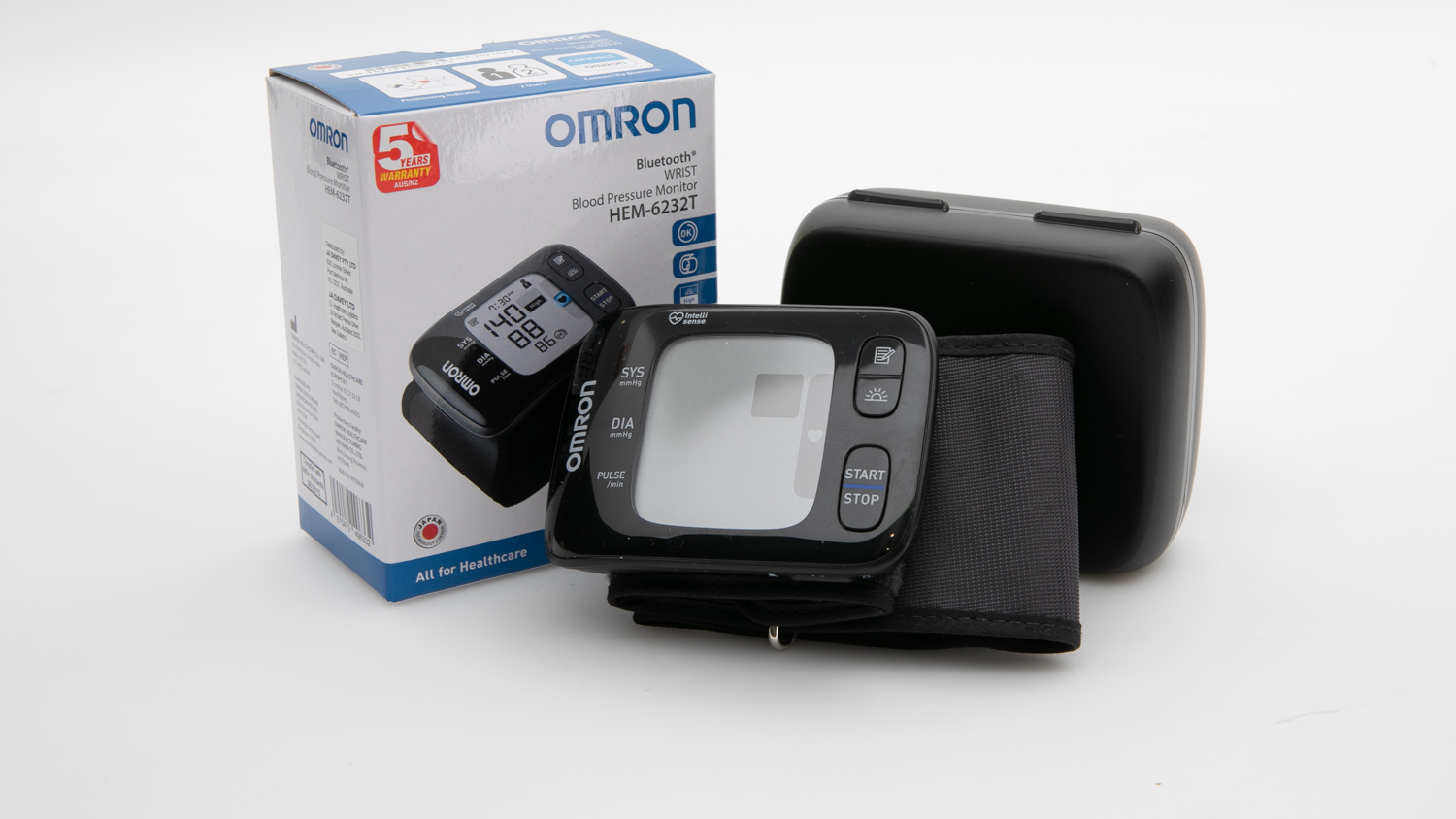 Omron Tensimeter Wrist Blood Pressure Monitor HEM-6232T + Bluetooth - Image 4