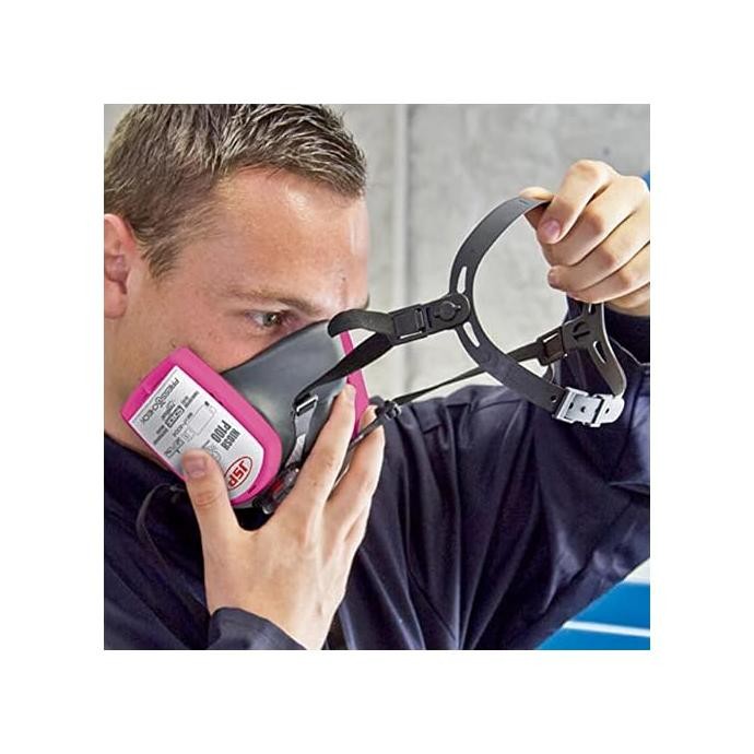 Jsp ceTyphoon8 Half Mask Reuseable Respirator Medium Low Breathing - Image 2