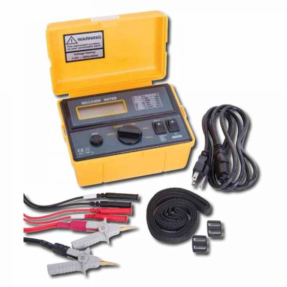 REED INSTRUMENTS Milli- & Micro-Ohm Meter K5090 Digital - Image 3