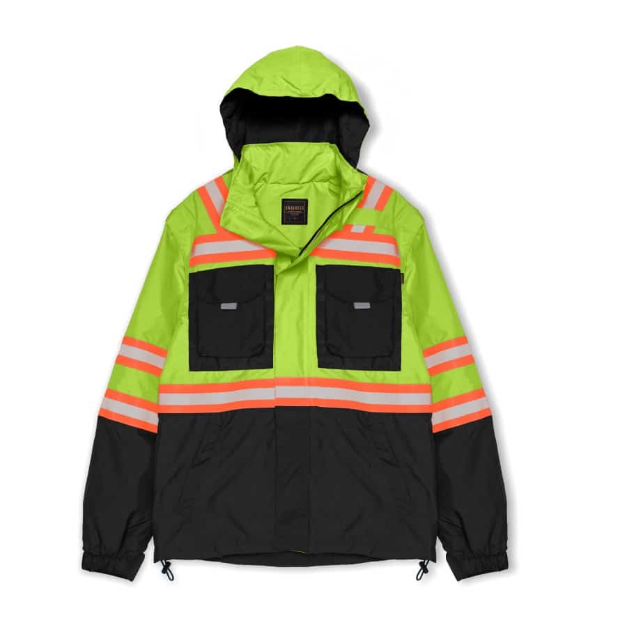 WEBBER GREEN - Jaket kerja safety Hi-Visilbility ENGINEER WORKWEAR - Image 6