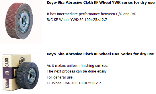 Koyo Abrasive KF Wheel Grit 400 300x25x130x25.4mm - Image 2