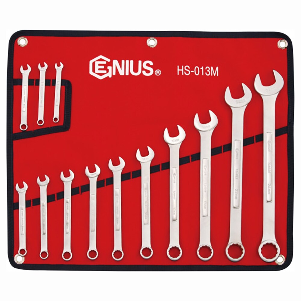 GENIUS Metric Combination Wrench Set - Matt Finish (Kunci Ring Pas) - Image 2