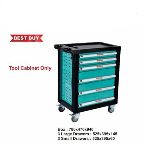 Wipro Tool Trolley Service Cart with Drawer & Box TTSC-01 - Image 3