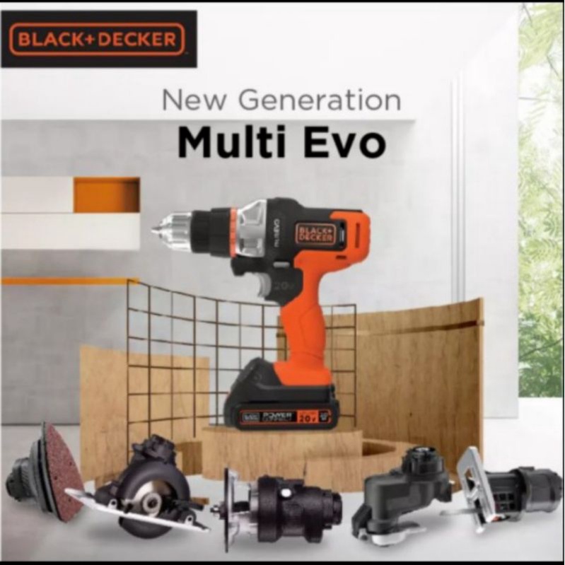 Multifungsi 6 Toolkit Multievo EVO185K6-B1 Multitool - Image 3