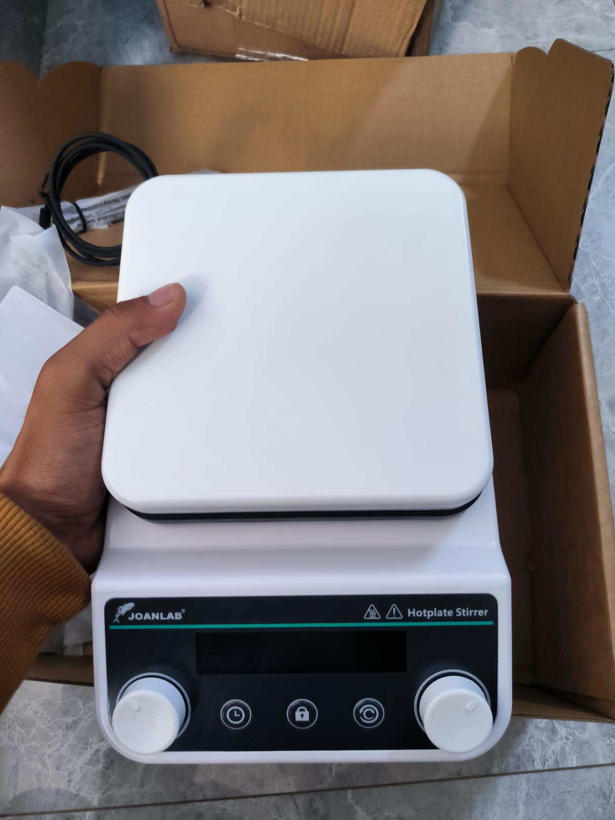 Joanlab HS-8PRO Digital Display Magnetic Hotplate Stirrer 3