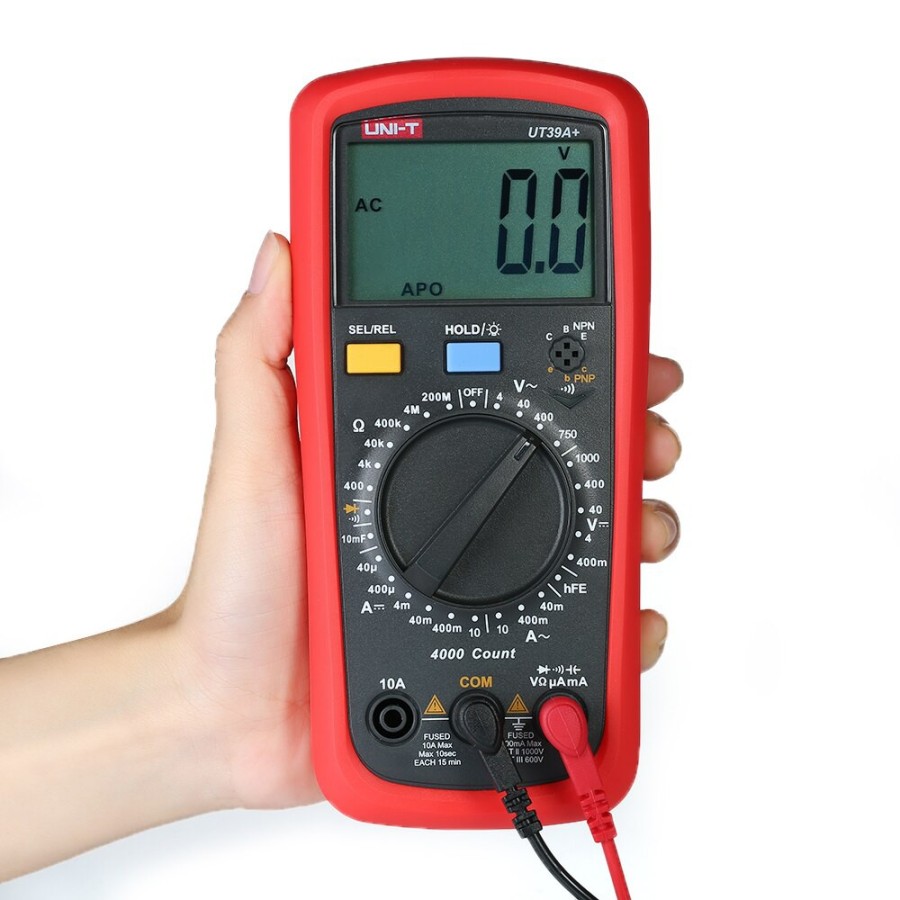 UNI-T UT39C+ Electrician Multimetro Capacitor Tester