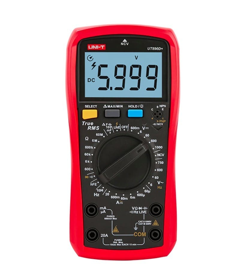 UNI-T UT890D+ True RMS Digital Multimeters