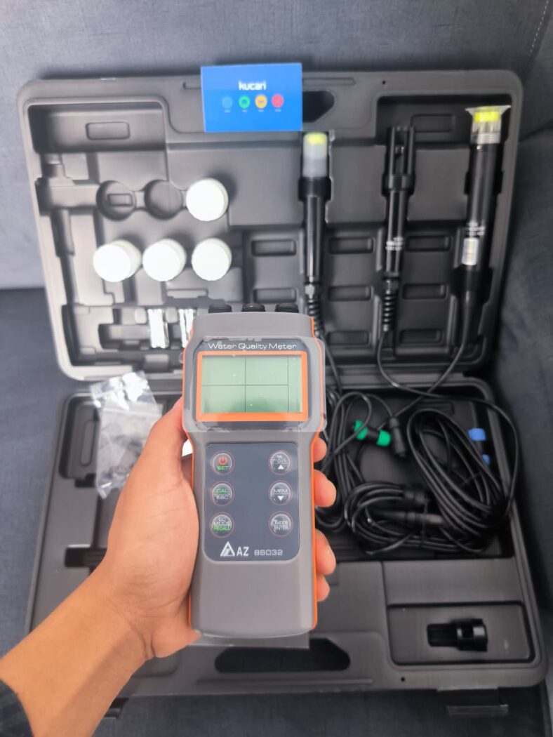 Water Label Instrument Jual AZ Instrument 86032 Water Quality Meter Harga Murah 2026