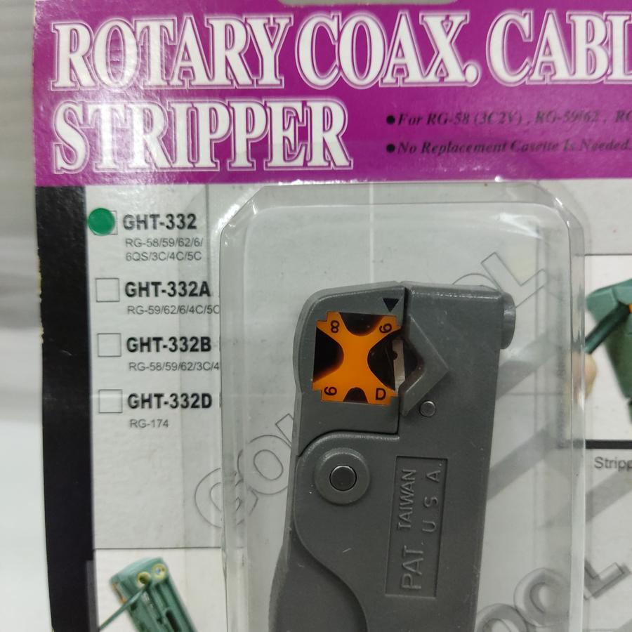 Goldtool GHT-332 Rotary Coax Cable Stripper - Image 3