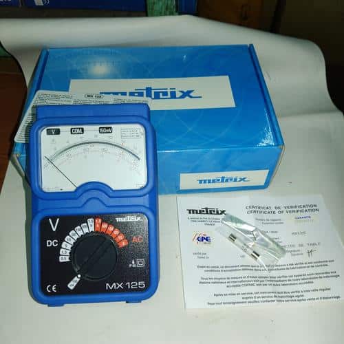 Metrix MX-125 Volt Meter - Image 2