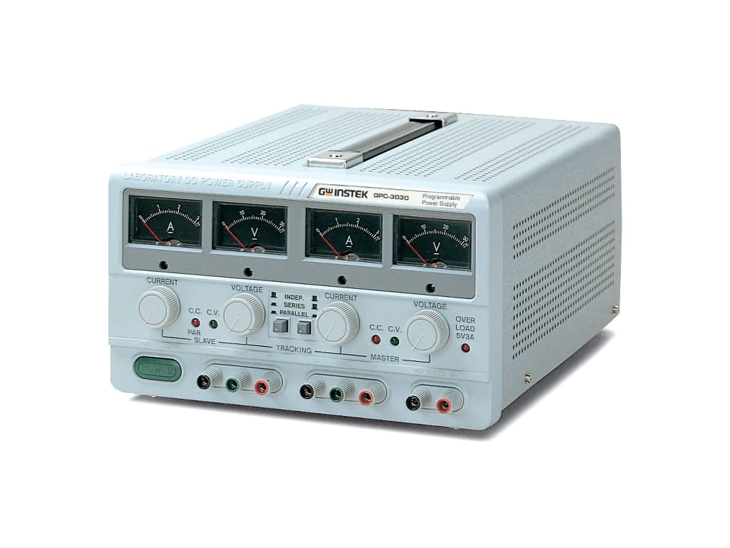 GW Instek GPC-3030 Analog DC Power Supply 30V / 3A