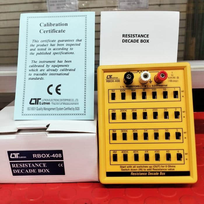 Lutron RBOX-408 Resistance Decade Box