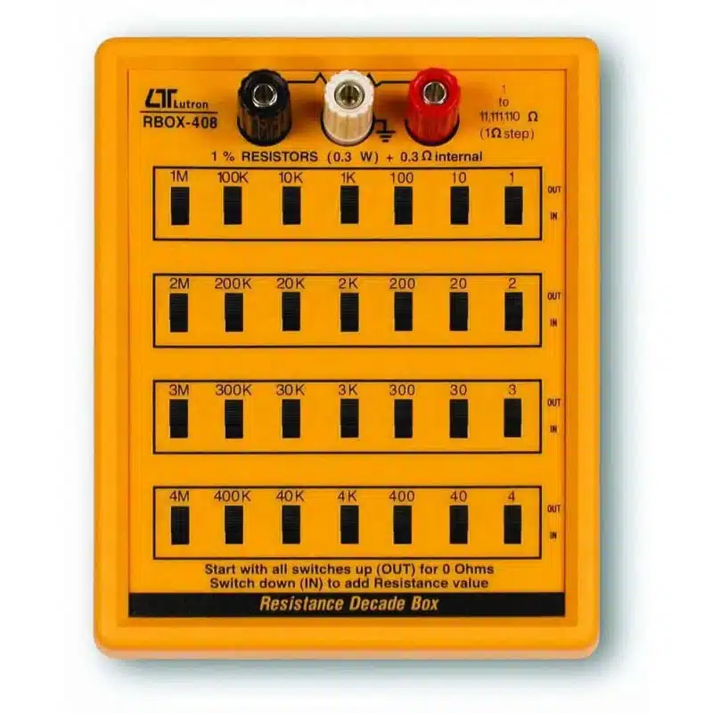 Lutron RBOX-408 Resistance Decade Box - Image 3