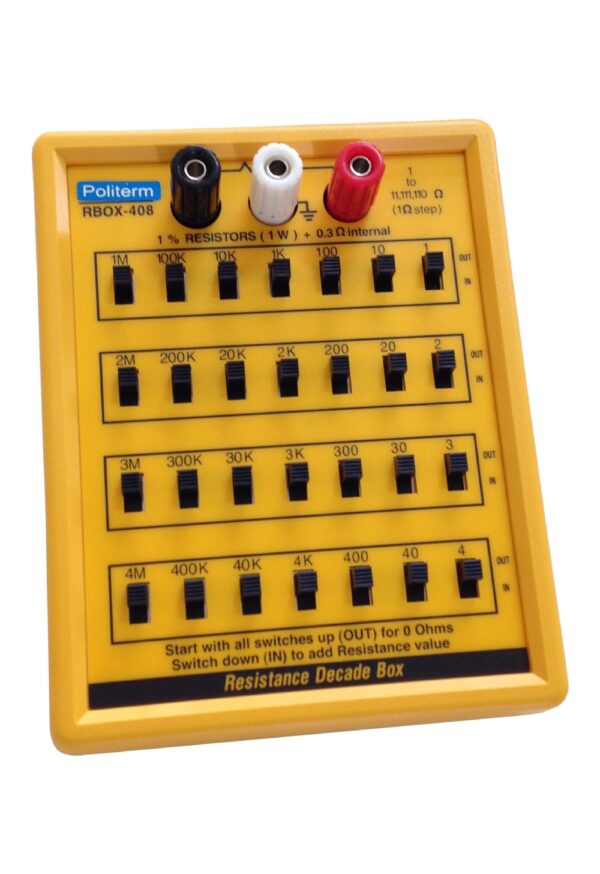 Lutron RBOX-408 Resistance Decade Box - Image 2