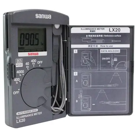 Sanwa LX20 Mini Pocket Lux Meter - Image 2