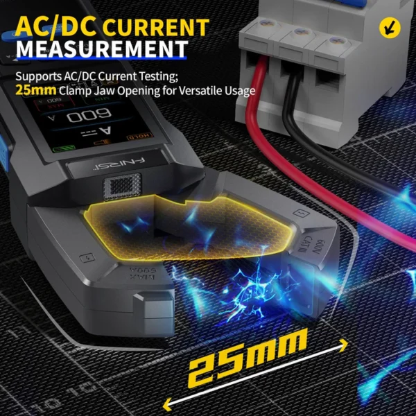 FNIRSI DMC-100 Digital Clamp Meter DC AC - Image 3