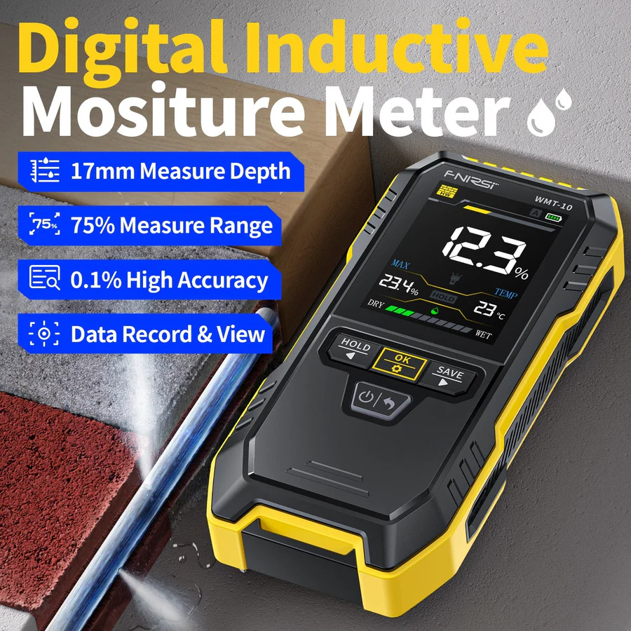 FNIRSI WMT-10 Wood Moisture Meter - Image 4