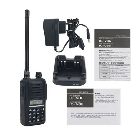 Icom IC-V86 Handie Talkie VHF 136 -174 MHz - Image 2