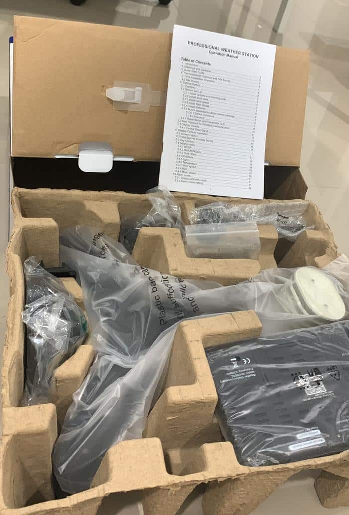 MISOL WH2900 Weather Station with Touch Viewer Console - Image 4