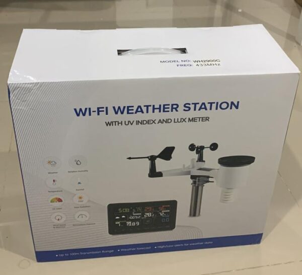 MISOL WH2900 Weather Station with Touch Viewer Console - Image 2