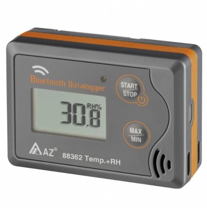 AZ 88362 Bluetooth Temp. RH Data Logger
