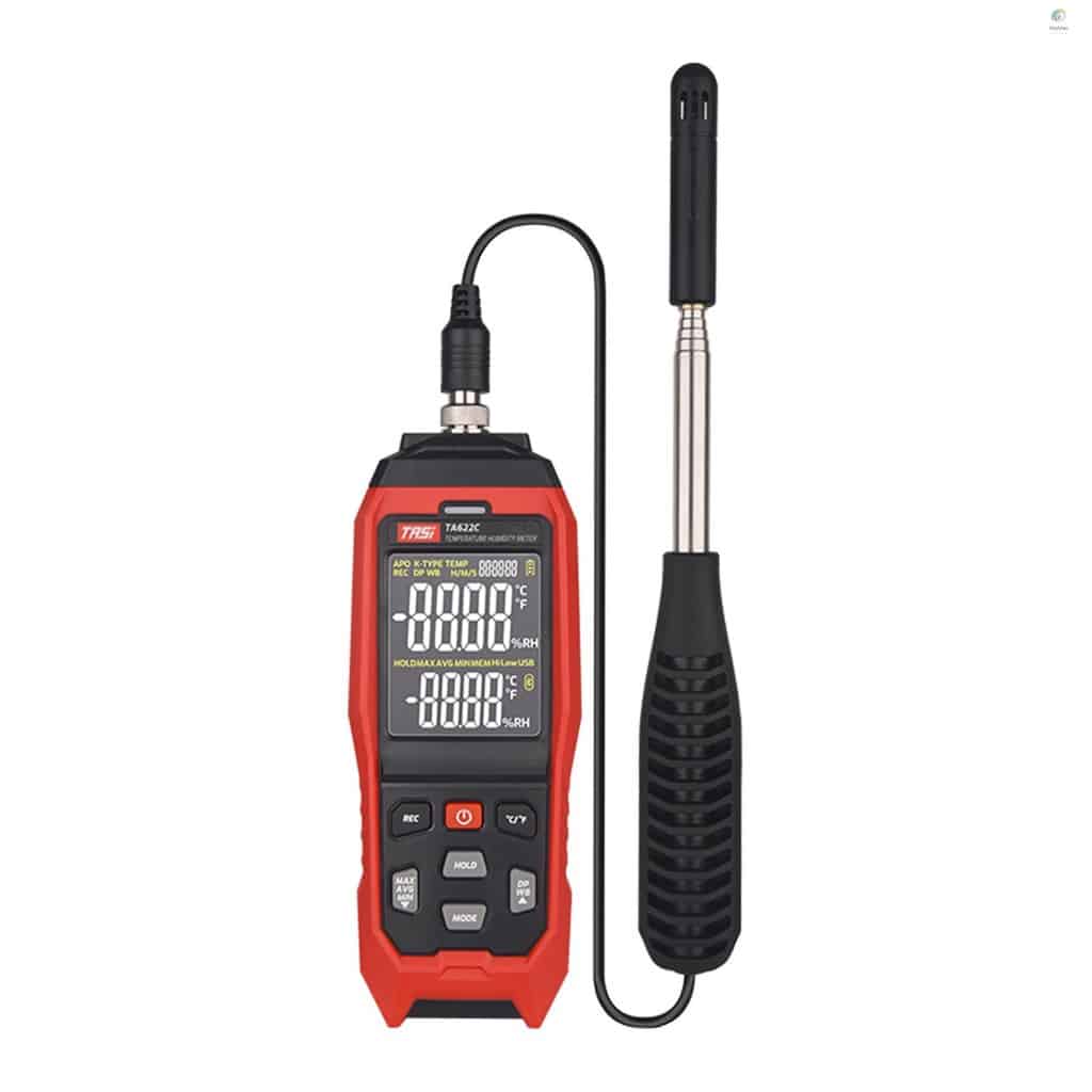 TASI TA622C Temperature Humidity Meter Data Logger - Image 2