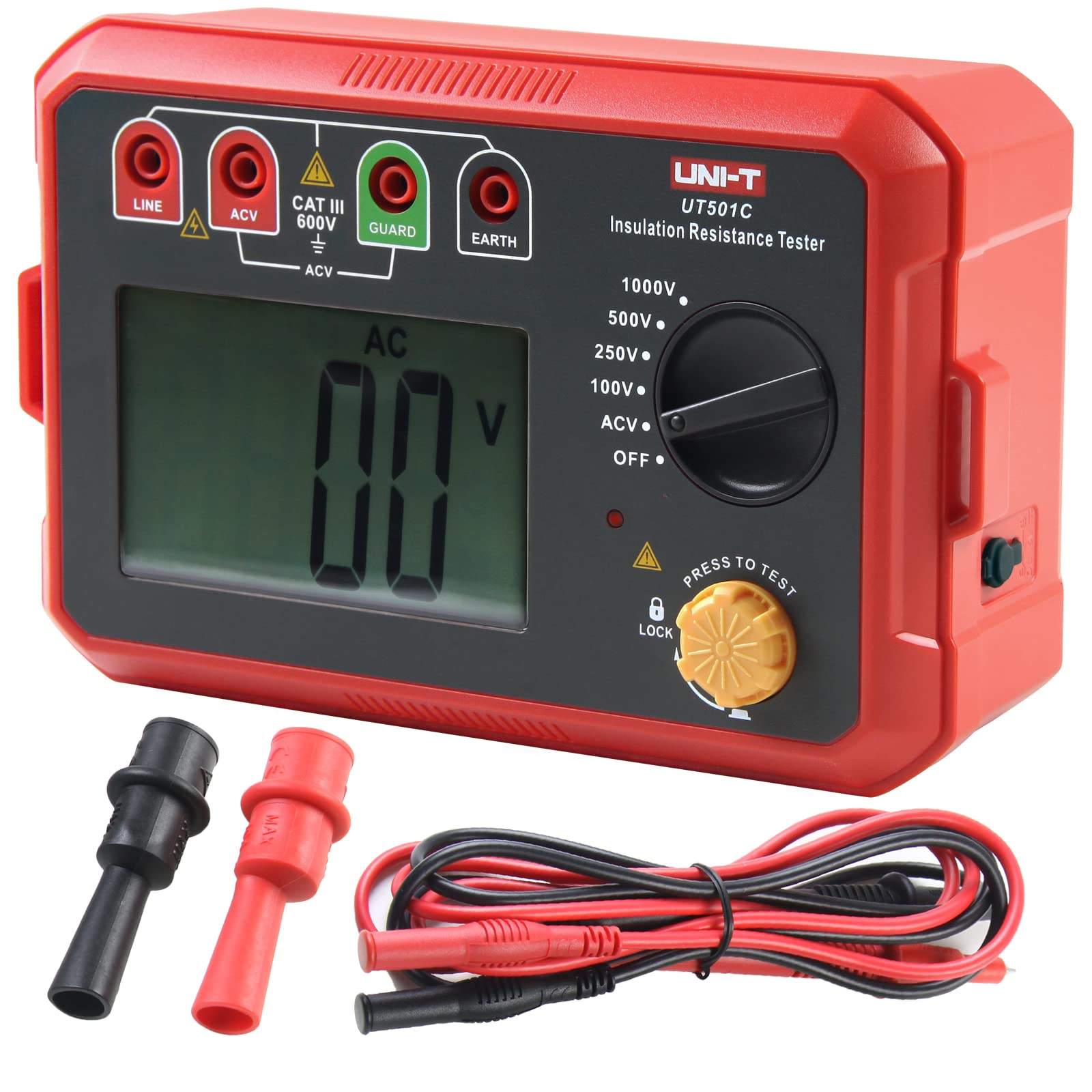 UNI-T UT501C Insulation Resistance Tester - Image 3