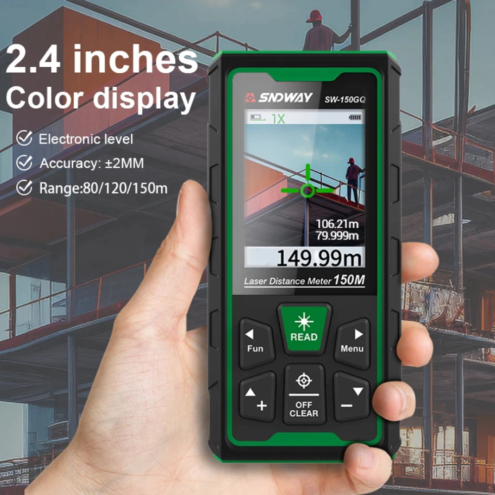 SNDWAY SW-150GQ Green Laser Meter