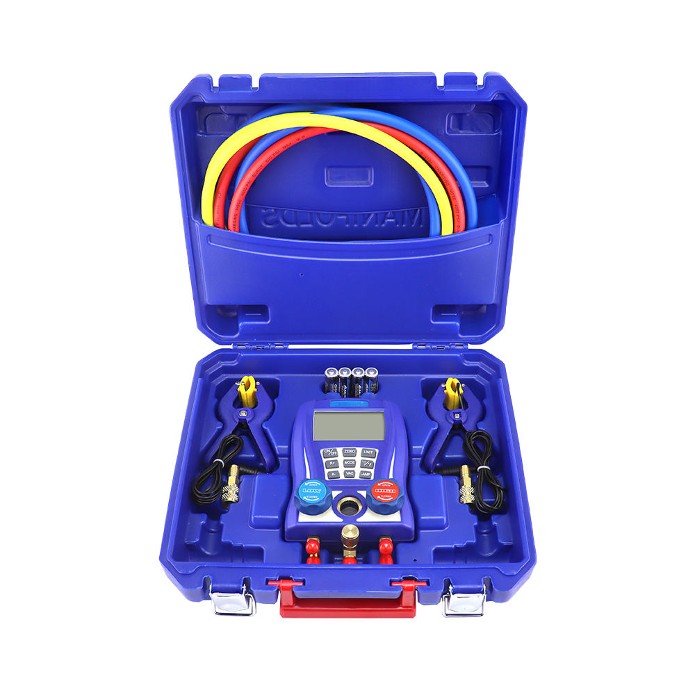 XEAST WK-6889 Digital Testing Manifolds Refrigeration Pressure Vacuum - Image 2