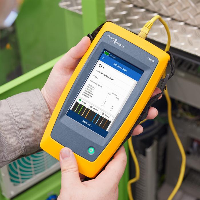 Fluke Networks LIQ-KIT-IE LinkIQ Cable+Network Advanced Industrial Ethernet Kit - Image 4